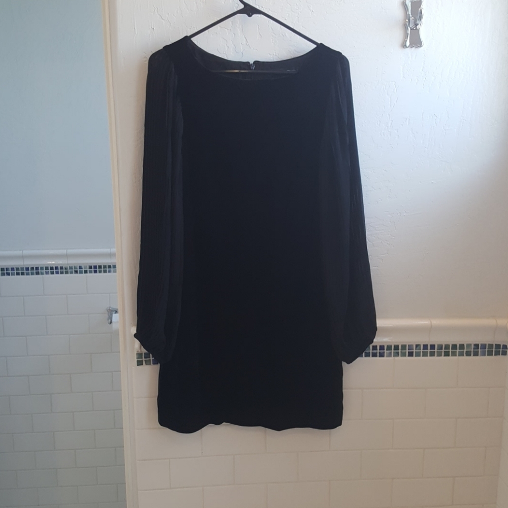 Velvet cocktail dress